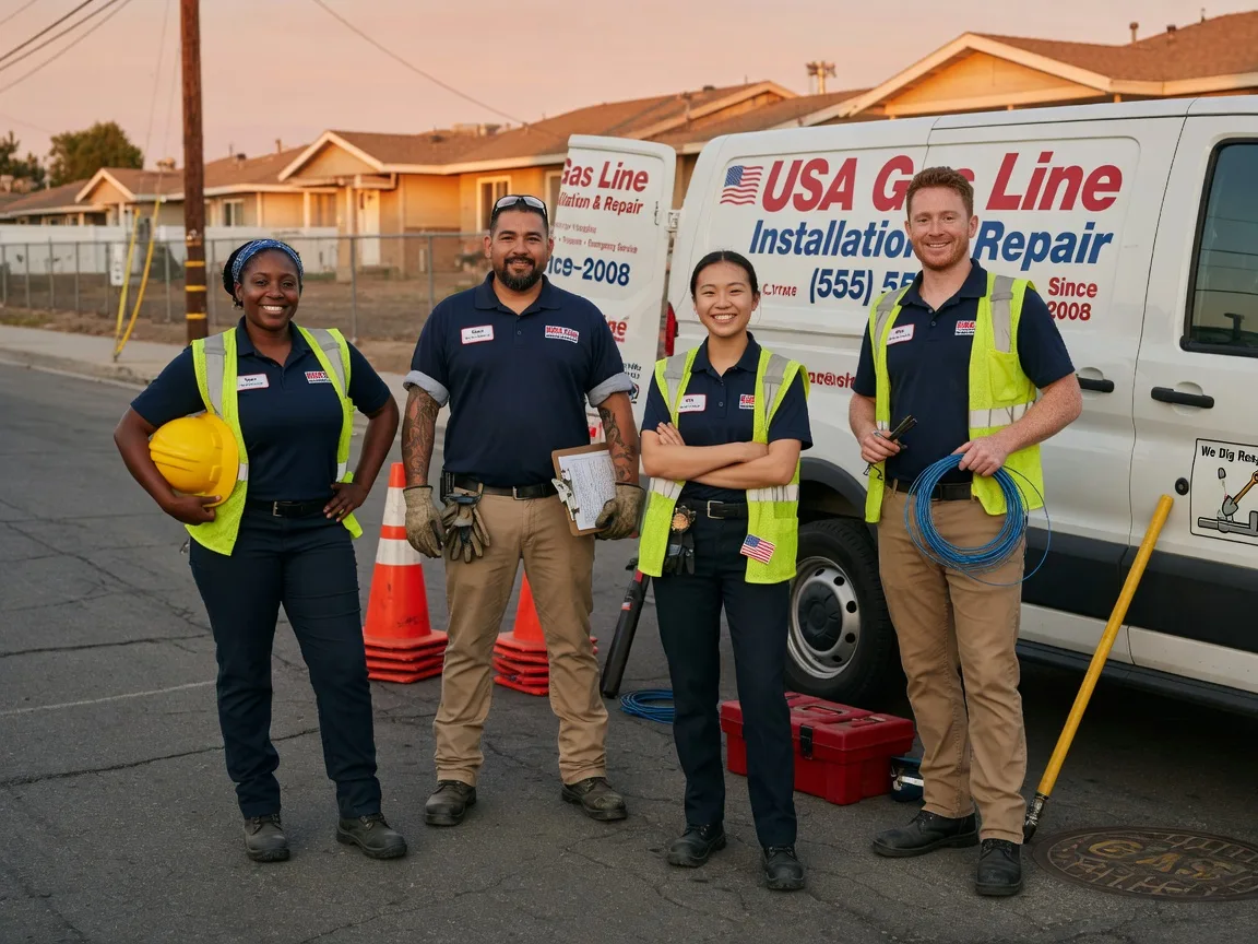 Gas Line Installation company in Payson, IL